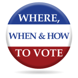 where when how to vote graphic